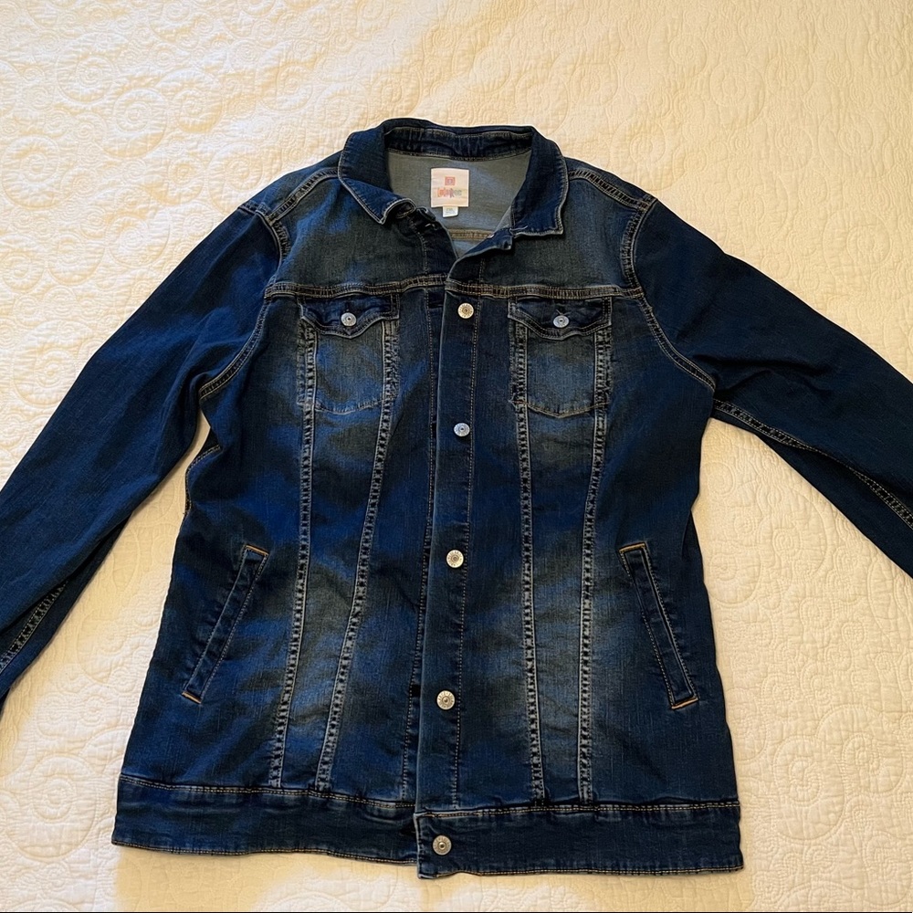 LuLaRoe Dark Wash Denim Jacket